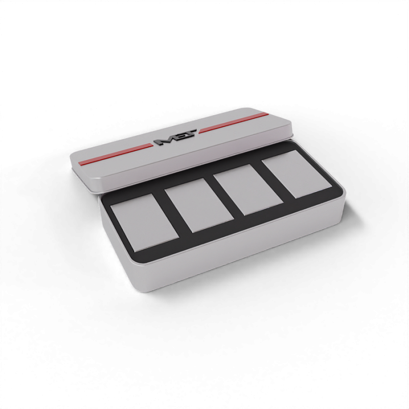 MTV-MET Vickers hardness test blocks set 2nd grade GOST of 4 pcs. (60х40х10)