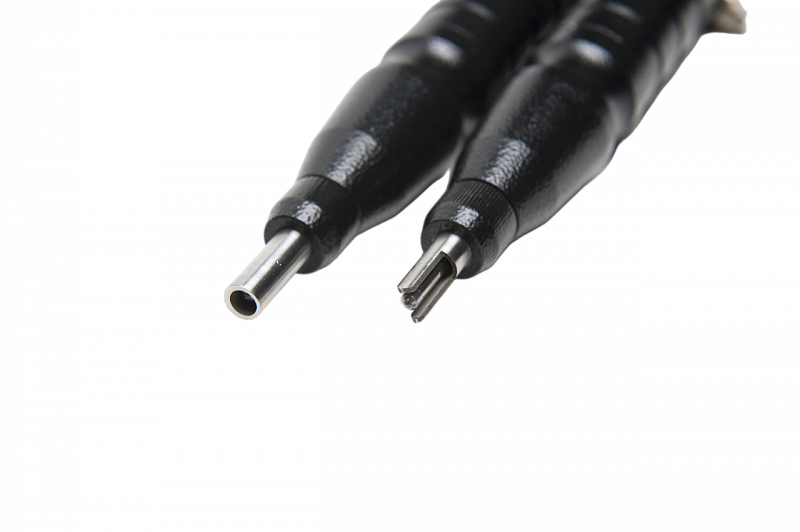 Bushing for hard-to-reach places for ultrasonic probe